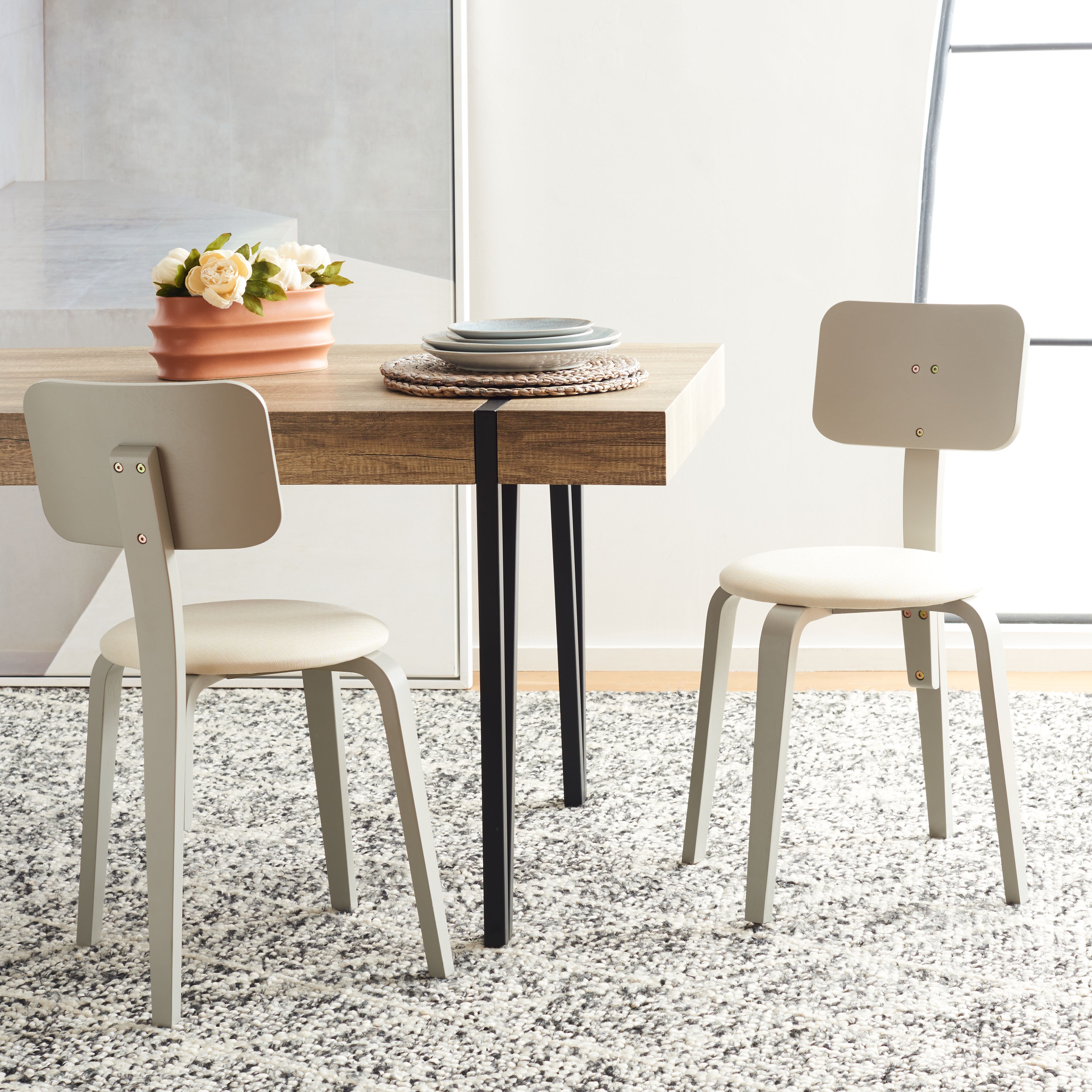 Stackable upholstered dining chairs 2025