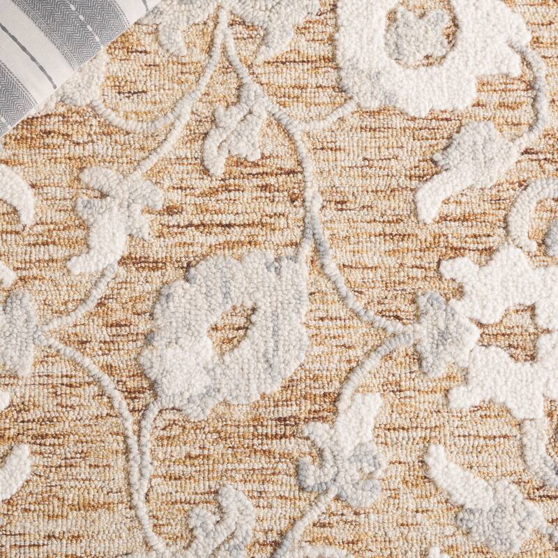 SAFAVIEH Handmade Marquee Isabella Modern & Contemporary Wool Rug