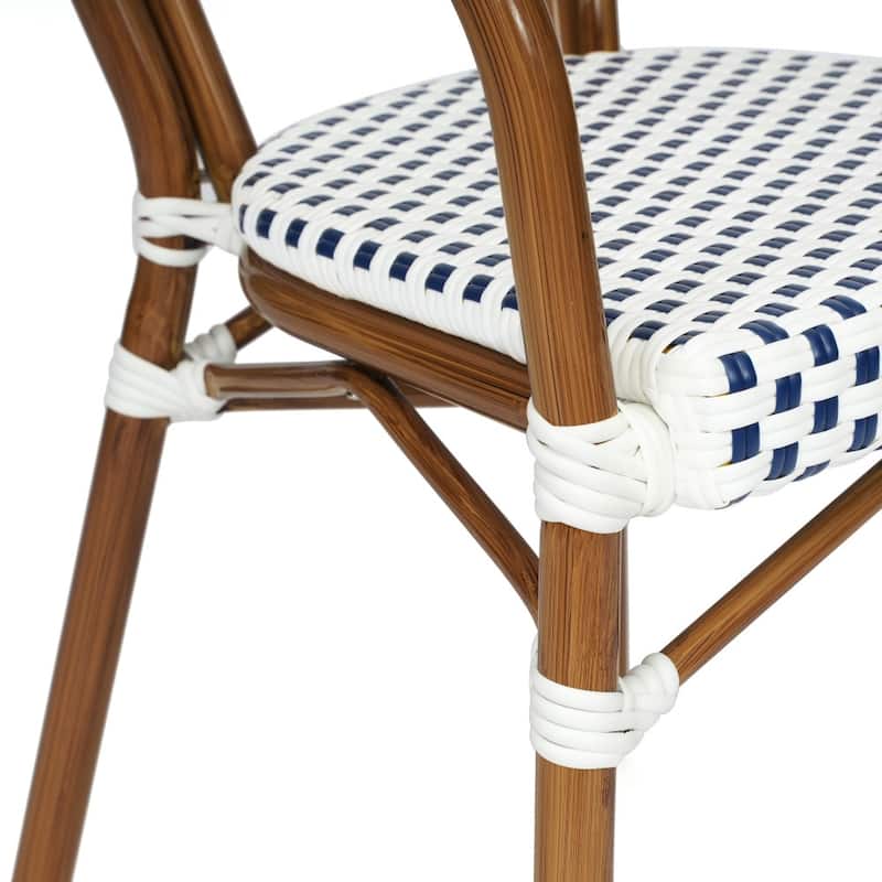 All-Weather Commercial Paris Chair with Metal Frame