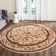 preview thumbnail 11 of 19, SAFAVIEH Lyndhurst Fanna Traditional Oriental Rug 10' Round - Ivory - Round