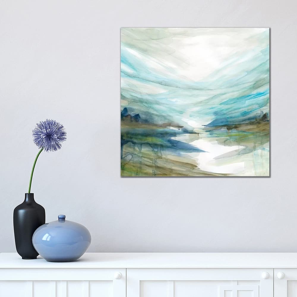 iCanvas "Soft River Reflection" by Carol Robinson Canvas Print