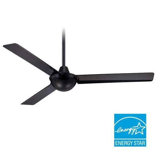 MinkaAire Kewl 52" 3 Blade Kewl Energy Star Indoor Ceiling Fan with Wall Control and Blades Included