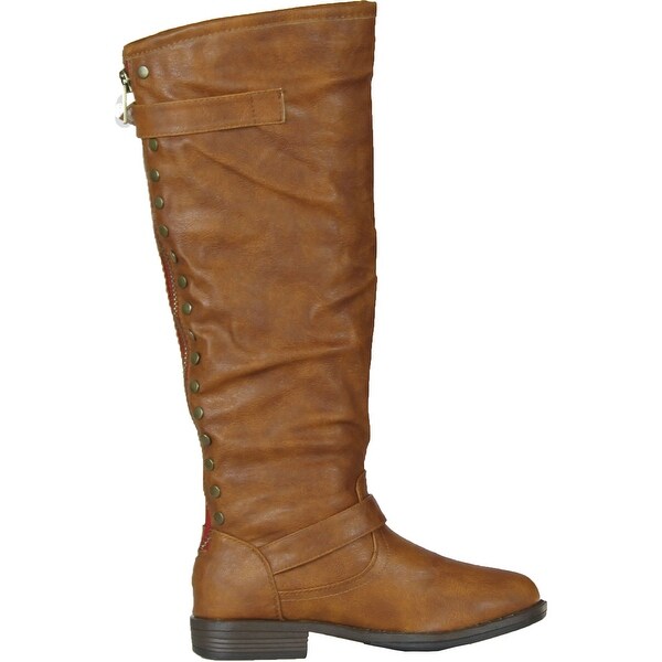 womens long tan boots