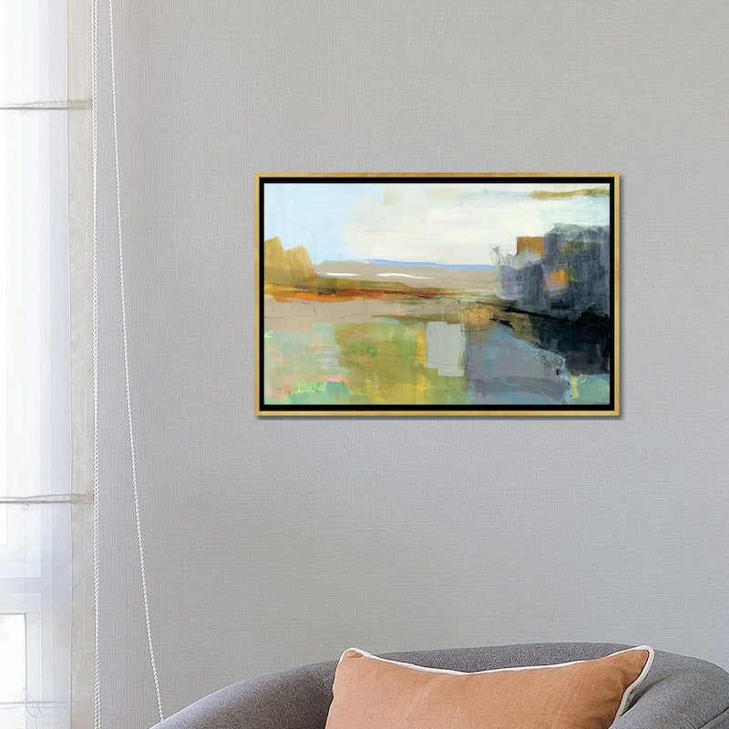 iCanvas "Summer Vibes" by Kathleen Robbins Framed Canvas Print