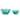 STP Goods French Lily Emerald Glass Salad Bowls Set of 2