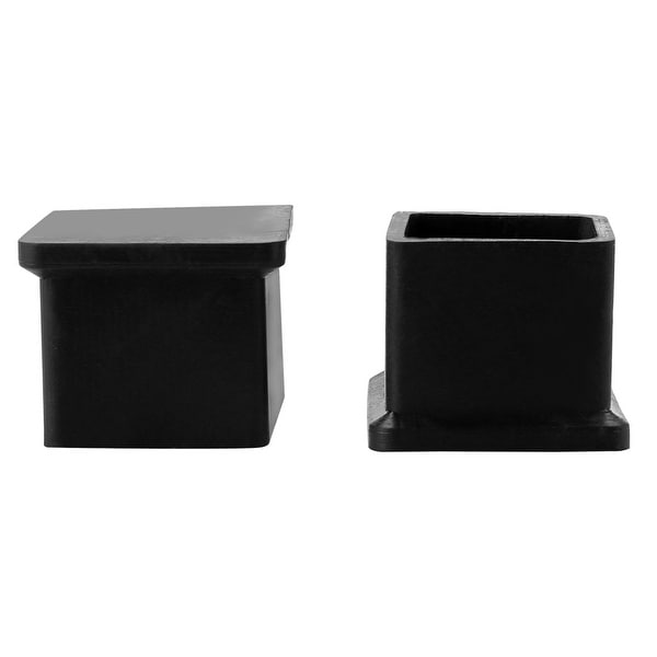 Desk Leg Caps End Tip Home Furniture Protector 2pcs 0.87"x0.87" (22x22mm)