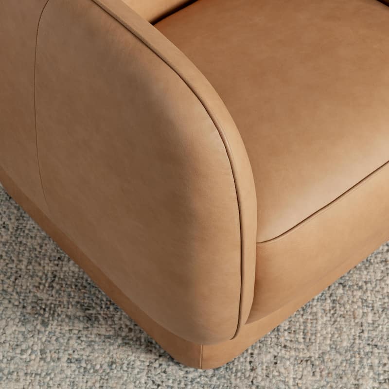 Classic Home Rinner Leather Accent Chair