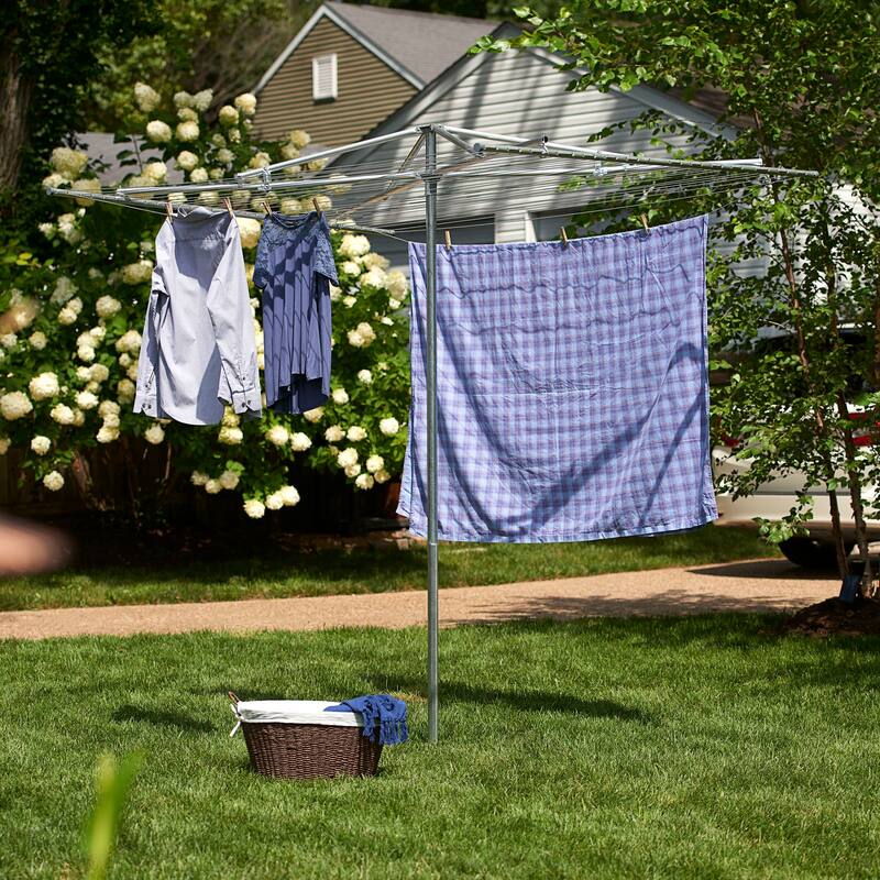 Household Essentials Steel Large Parallel Outdoor Dryer, 180 feet