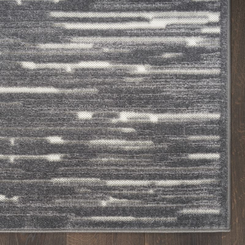 Bazo Geometric Modern Woven Low Pile Area Rug