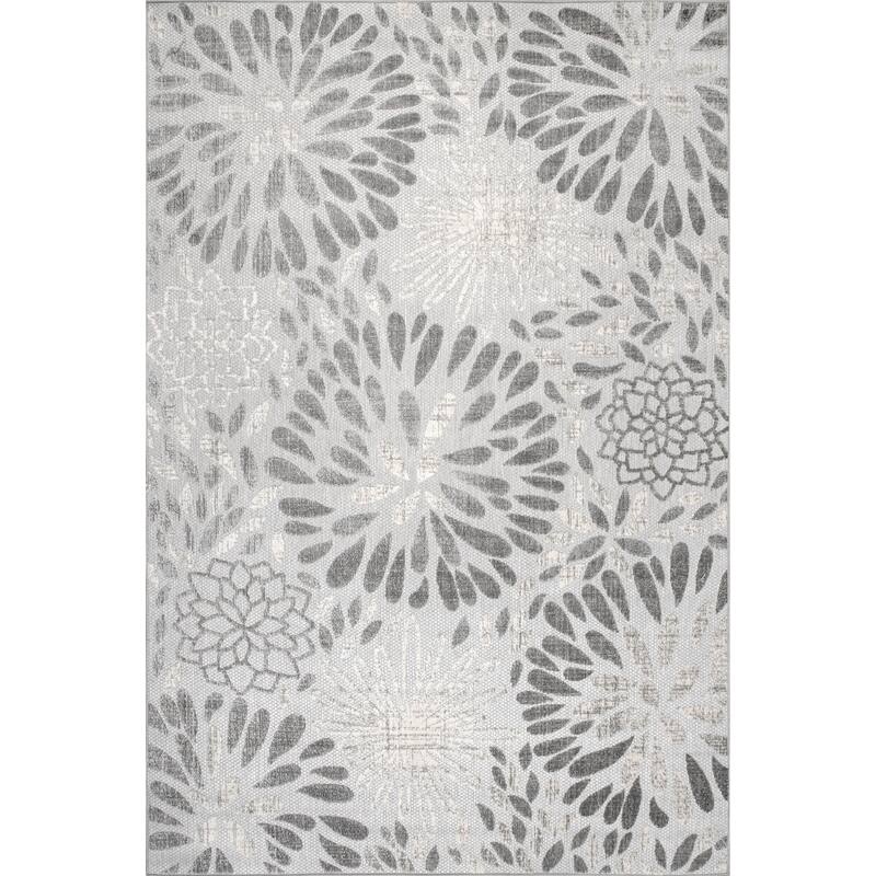 Nuloom Ronda Bold Floral Indoor/Outdoor Area Rug