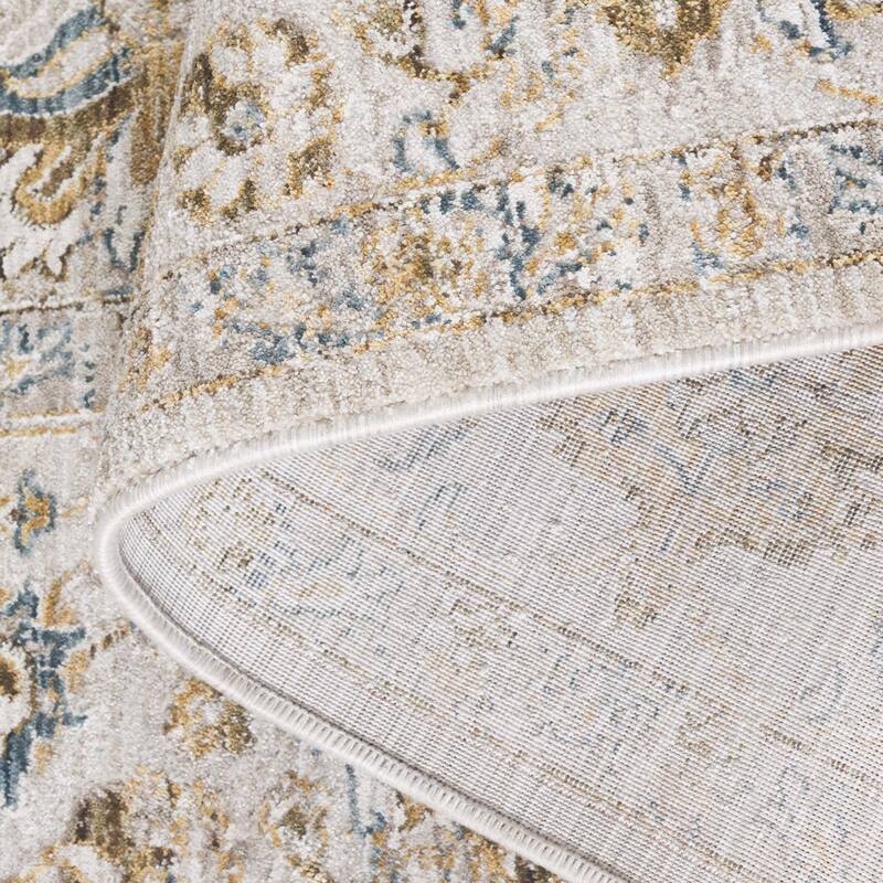 SAFAVIEH Persian Sherm Traditional Polyester Rug