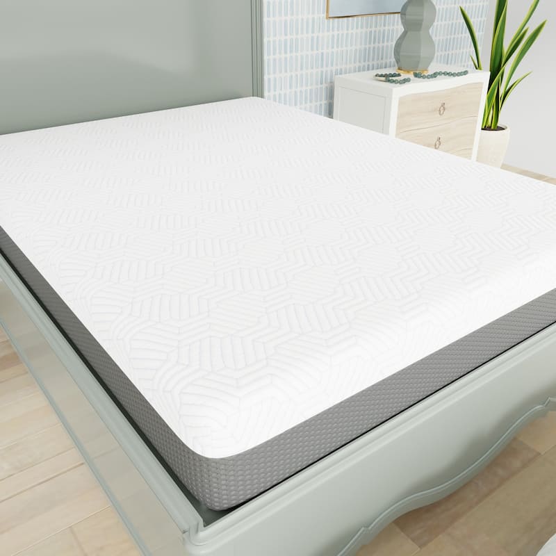 Deluxe 10 Inch Firm Mattress With Cooling Cover - California King