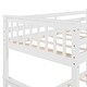 preview thumbnail 50 of 68, American Classic Traditional Style Twin-Over-Twin Bunk Bed with Ladders and Two Storage Drawers
