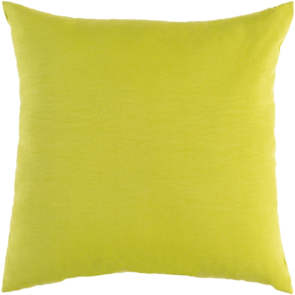 Miguel Lime Solid Indoor/ Outdoor Throw Pillow (16" x 16")