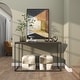 preview thumbnail 4 of 13, Black Metal Orb Geometric Decorative Sculpture with Gold Accents (Set of 3)