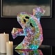 preview thumbnail 1 of 3, Prismatic Iridescent Spooky Ghost I16", LED lights - N/A