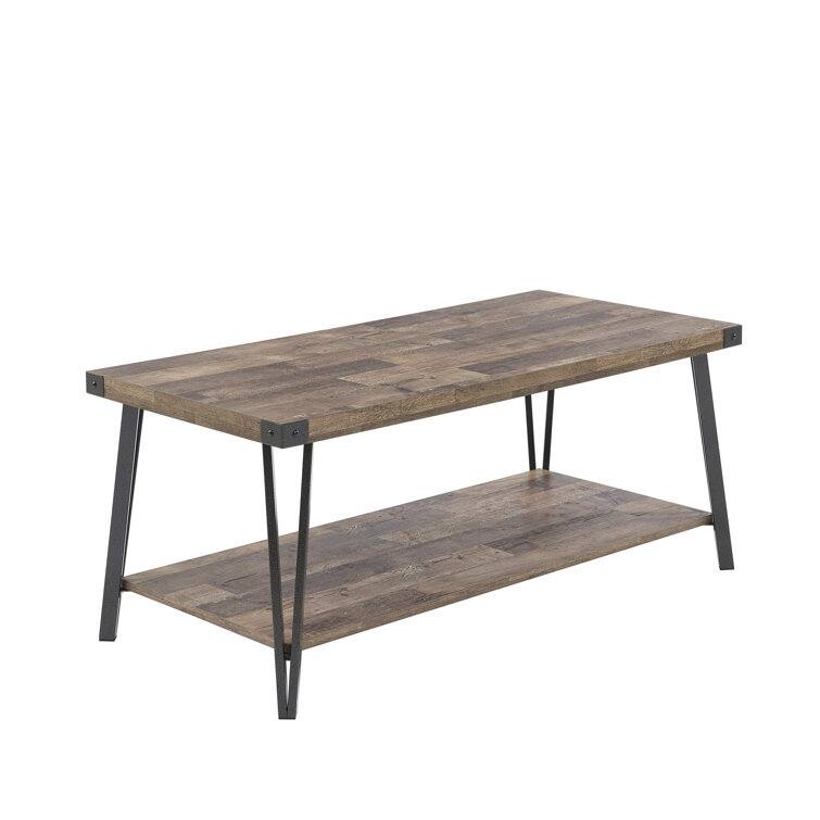 Wood Rectangular Coffee Table
