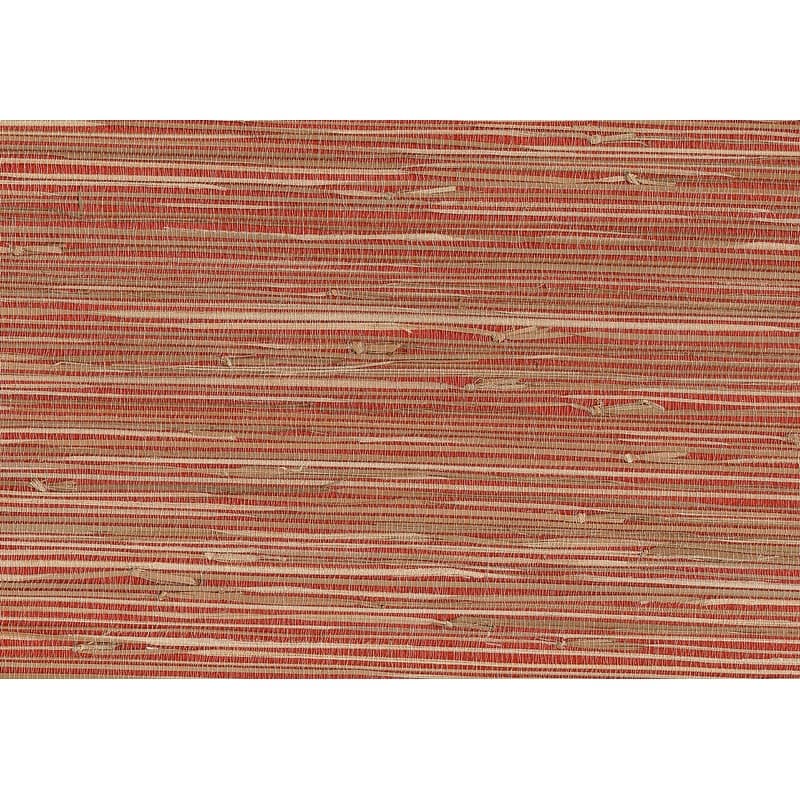 Advantage Rio Brick Grasscloth Wallpaper - 36in x 288in x 11.025in