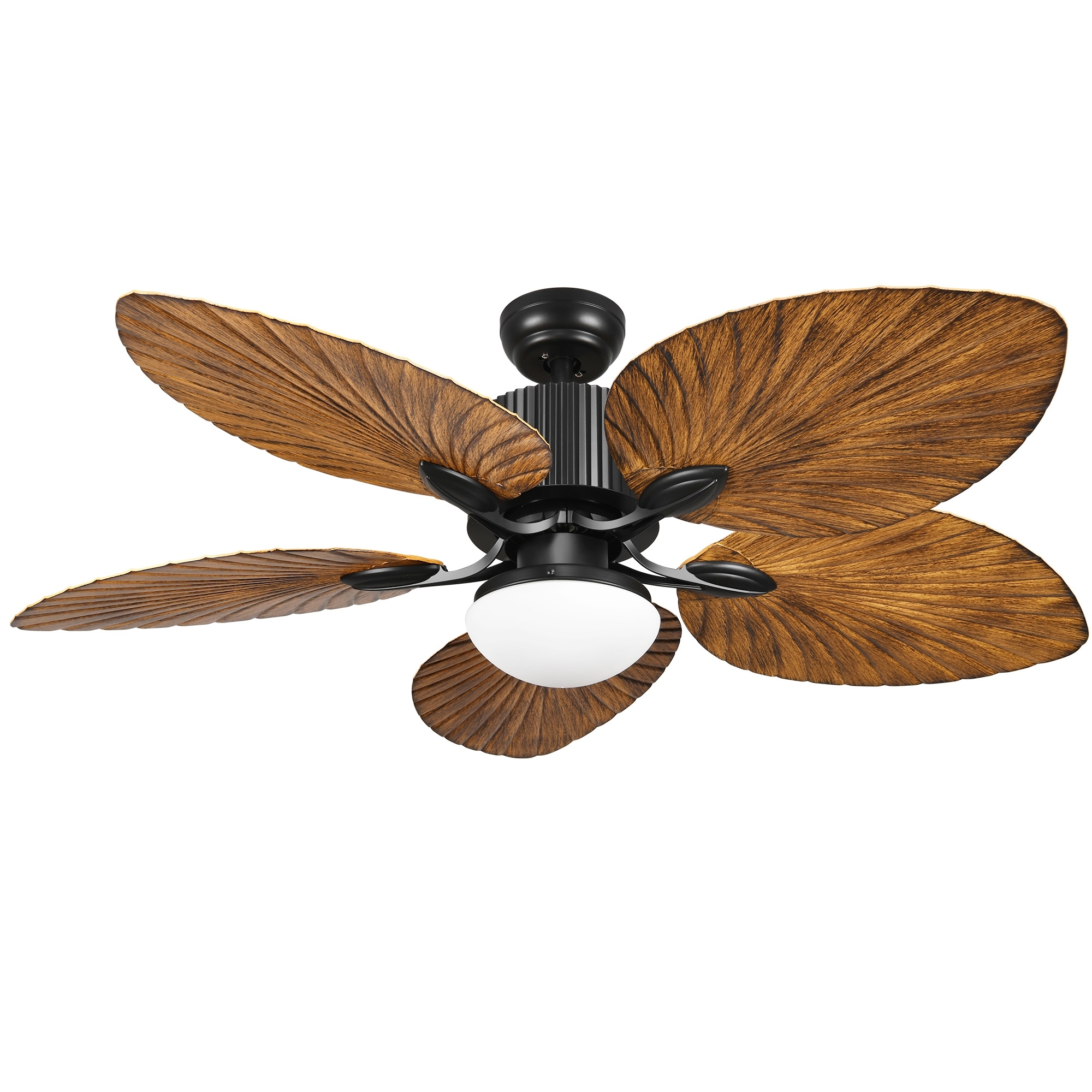 Moasis 52" Tropical Palm Leaf Ceiling Fan with Light