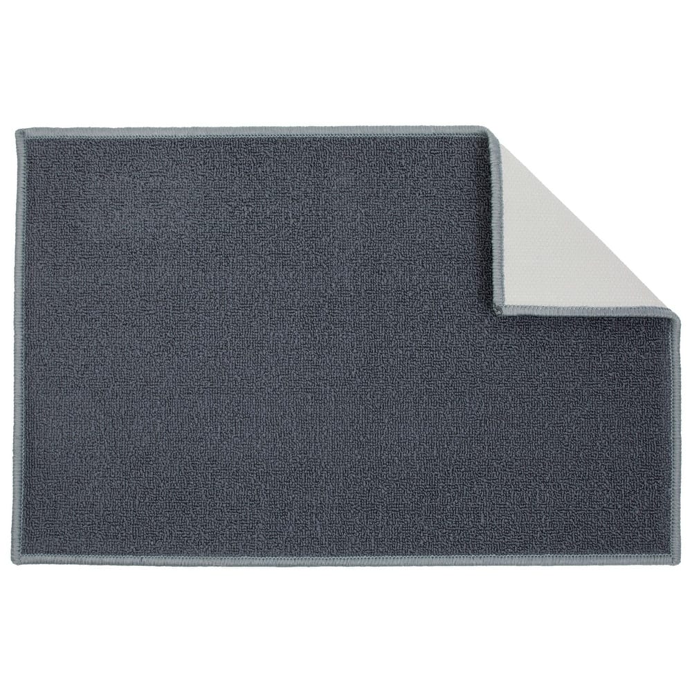 The Sloppy Chef Solid Skid-Resistant Kitchen Rug