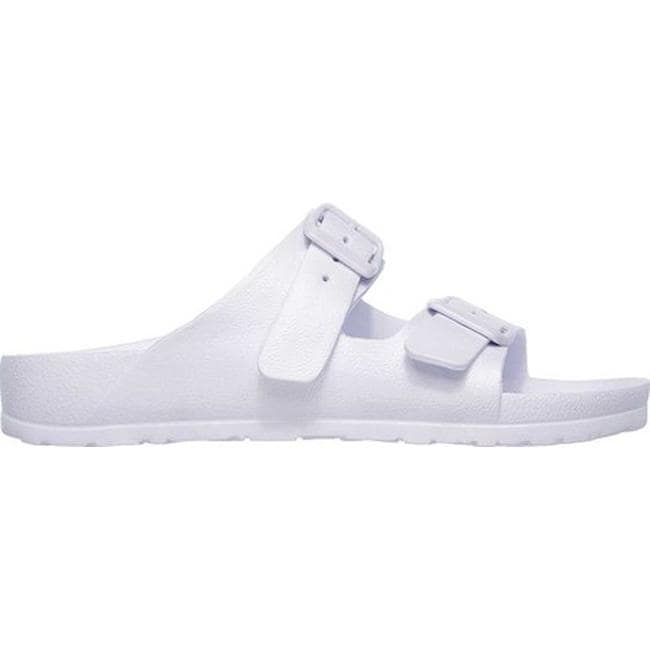 skechers cali breeze double strap eva slide sandal