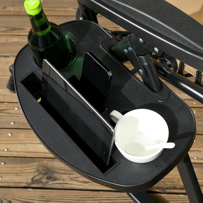 2 Pieces Outdoor Rocking Chairs