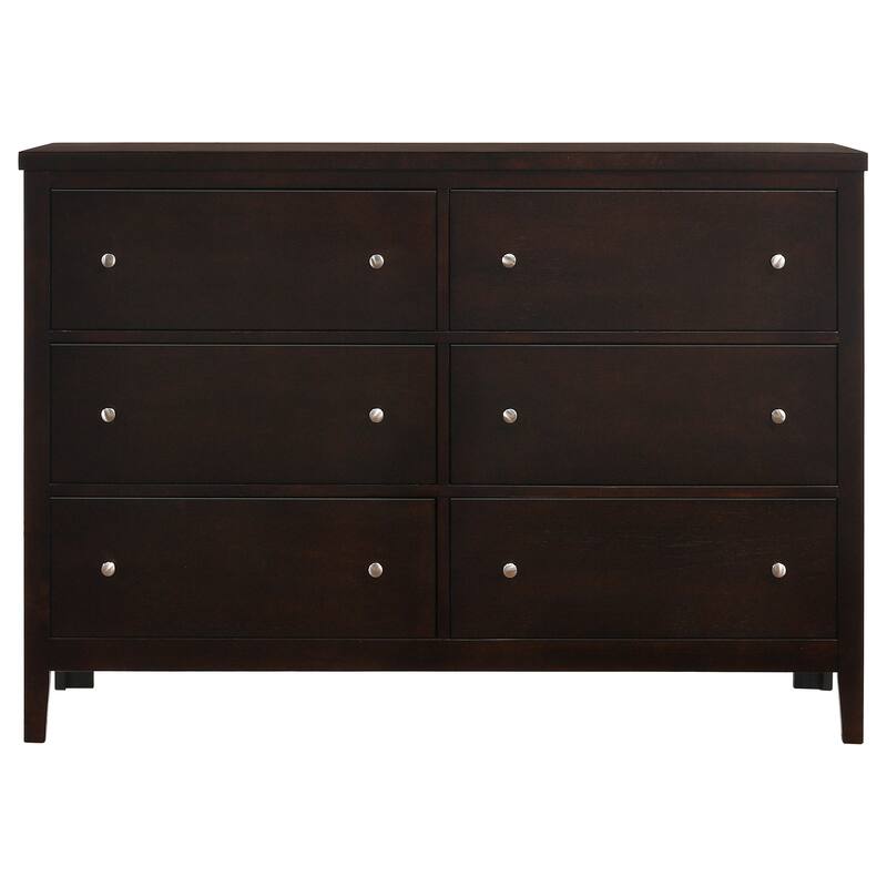 Wedgewood Cappuccino 6-drawers Dresser