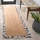 preview thumbnail 6 of 4, SAFAVIEH Handmade Natural Fiber Lili Farmhouse Cowhide Leather & Jute Rug