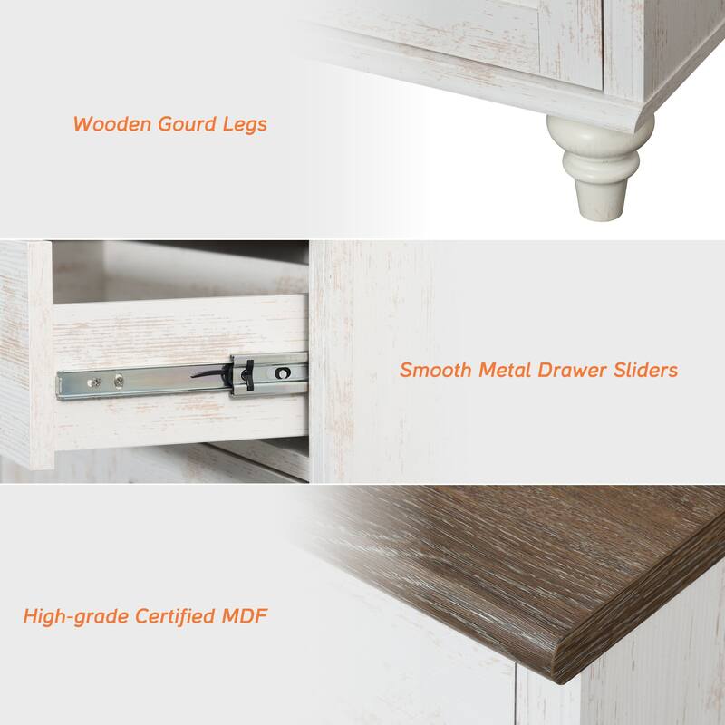 Sideboard Buffet Cabinets with Doors and Drawer