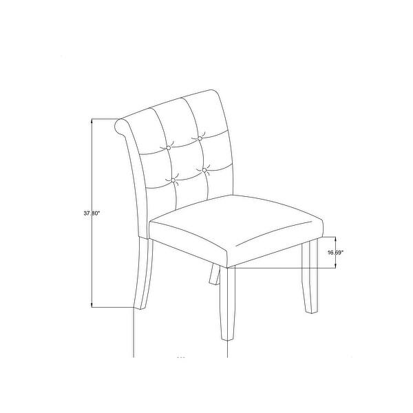 dimension image slide 1 of 2, CraftPorch Elegance 7-Piece Dining Set