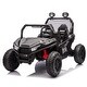 preview thumbnail 21 of 44, Kids' Ride-On Car with Bluetooth, Dual Seats, and Four-Wheel Suspension System Black