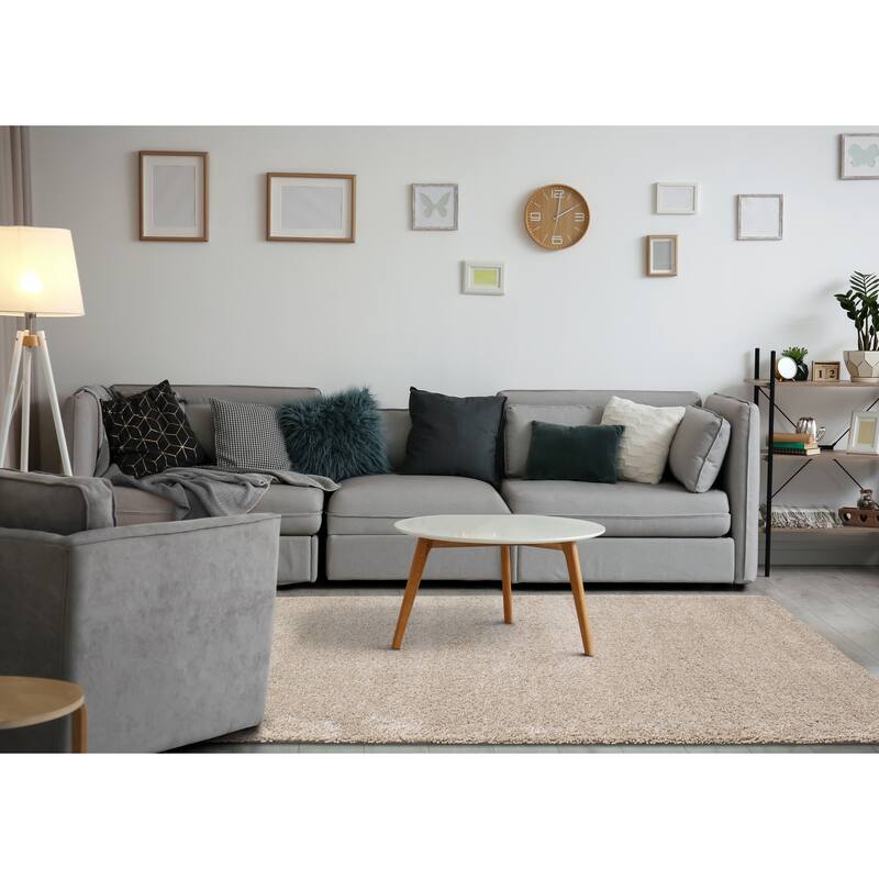 Cypress Collection - Soft Neutral Two-Toned Recycled Area Rug