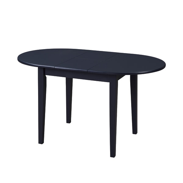 Claude Extendable Solid Wood Dining Table - Navy Blue. Opens flyout.