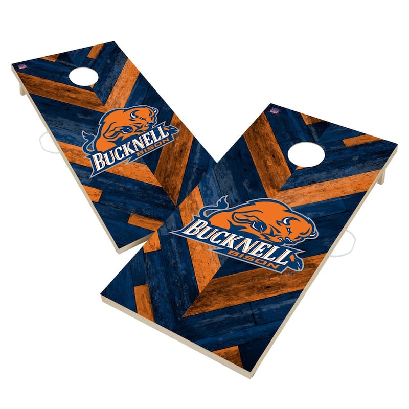 Bucknell University Bison Cornhole Board Set - 16 Years and Up
