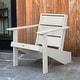 preview thumbnail 37 of 62, BAHIA VERDE OUTDOORS Haven Modern Adirondack Chair