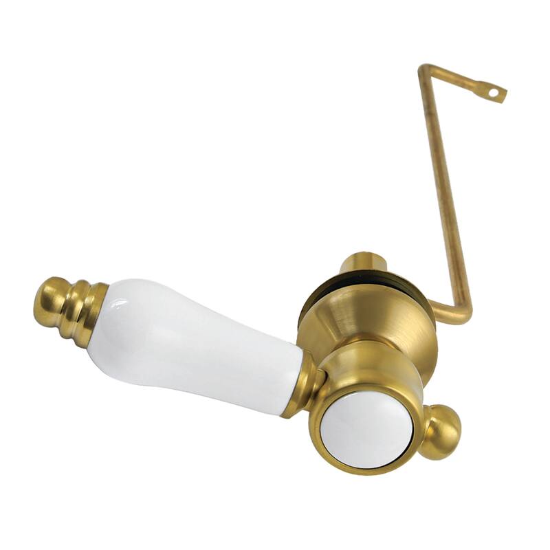 Kinston Brass Side Mount Toilet Tank Lever - Brushed Brass