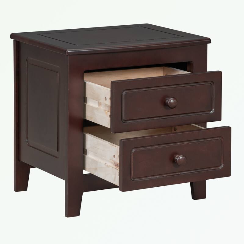 Nightstand with 2-Drawers