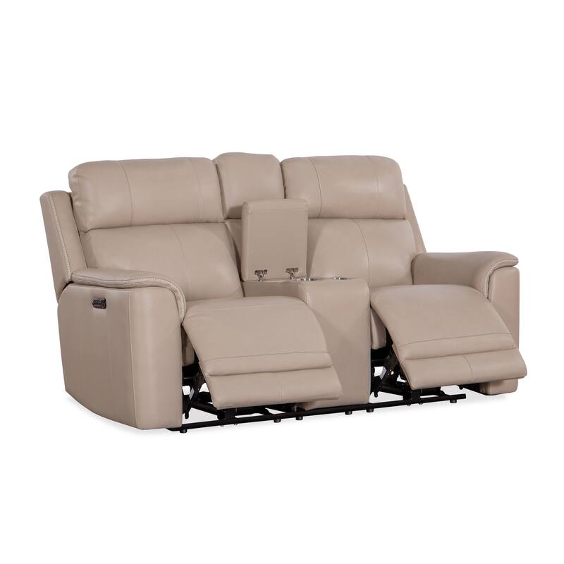 Riley Top Grain Italian Leather Sofa & Loveseat Set