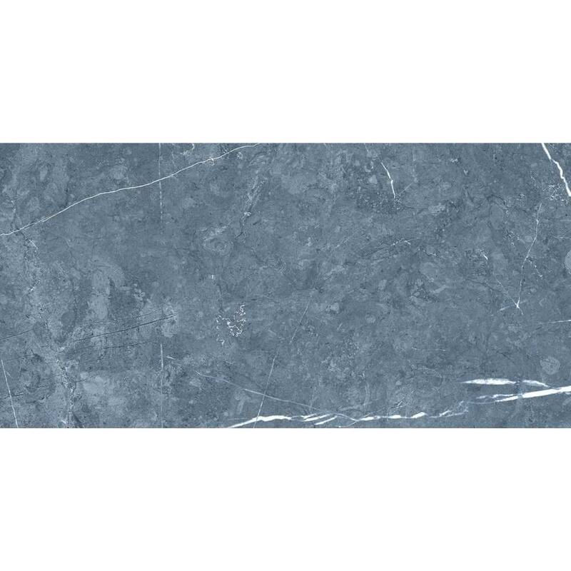 The Tile Life Opera 12x24 Blue Matte Porcelain Floor and Wall Tile