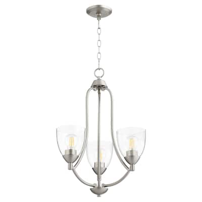 Quorum International Barkley 3 Light 18" Wide Chandelier