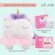 preview thumbnail 3 of 4, 3-Piece Pillow Tooth Fairy Unicorn for Girls Gifts Kit, Includes Pillow with Pocket, Notepad & Keepsake Photo Pouch - Multi