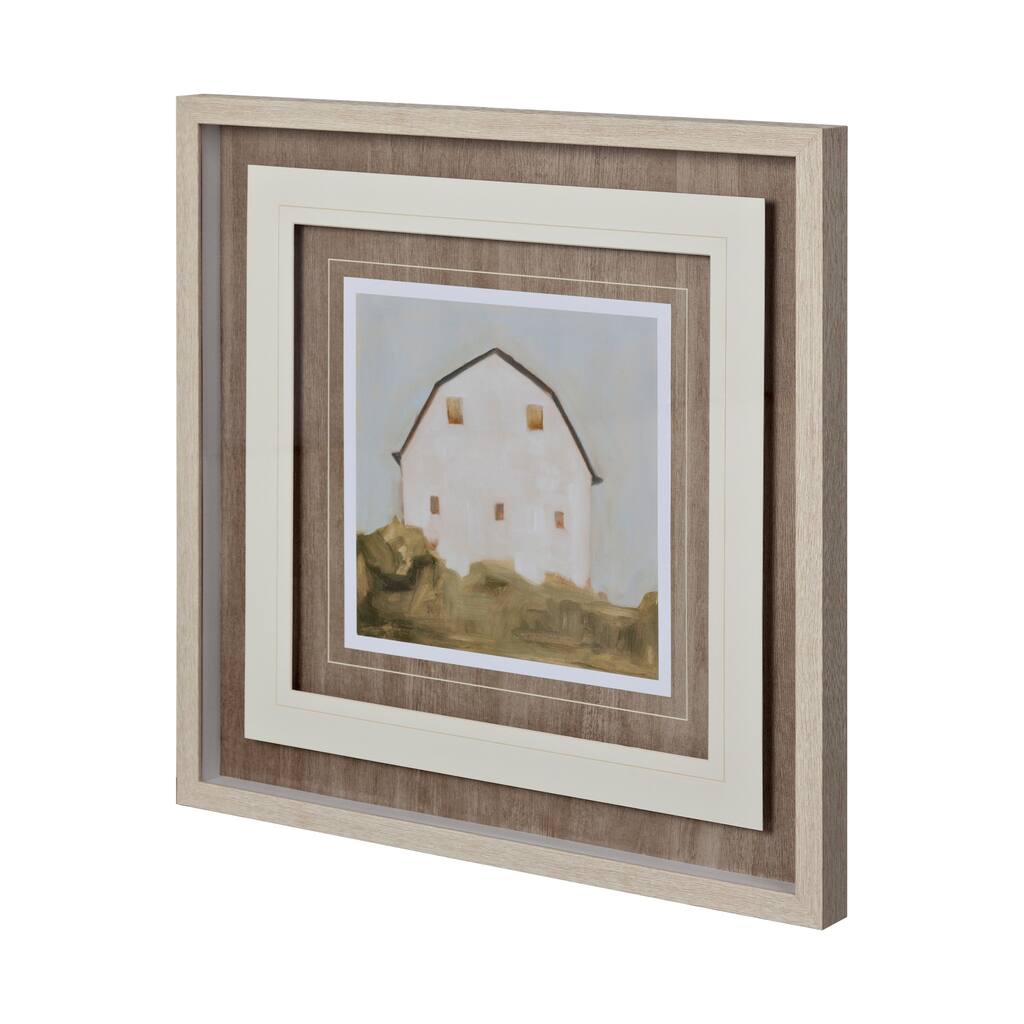 Serene Barn III Framed Art Print