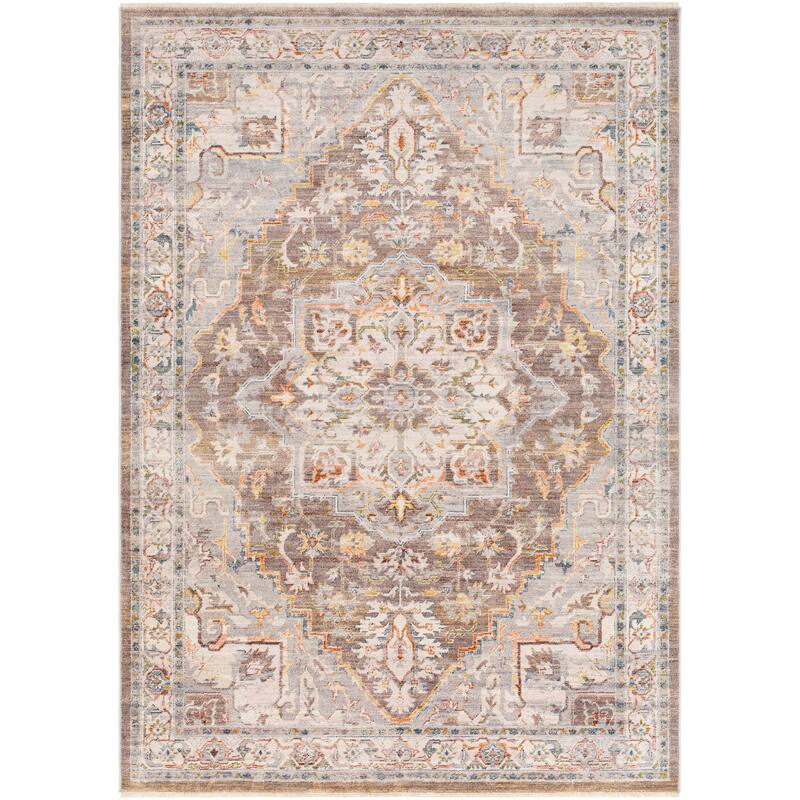 Livabliss Pedram Vintage Medallion Area Rug
