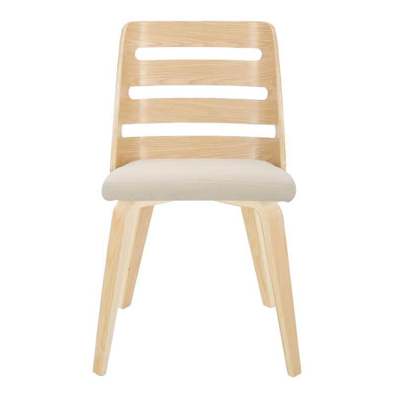 Carson Carrington Oglala Dining/Accent Chair with Bent Wood Legs (Set of 2)