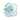 Blue Tint Faceted Glass Cabinet, Drawer Knobs - Set of 6