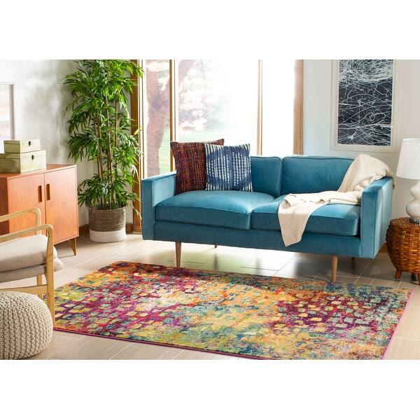 Shop Safavieh Monaco Shiloh Boho Watercolor Rug On Sale