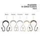 preview thumbnail 20 of 42, Utopia Alley Double Roller Ball Stainless Steel Shower Curtain Hooks Rings, Set of 12