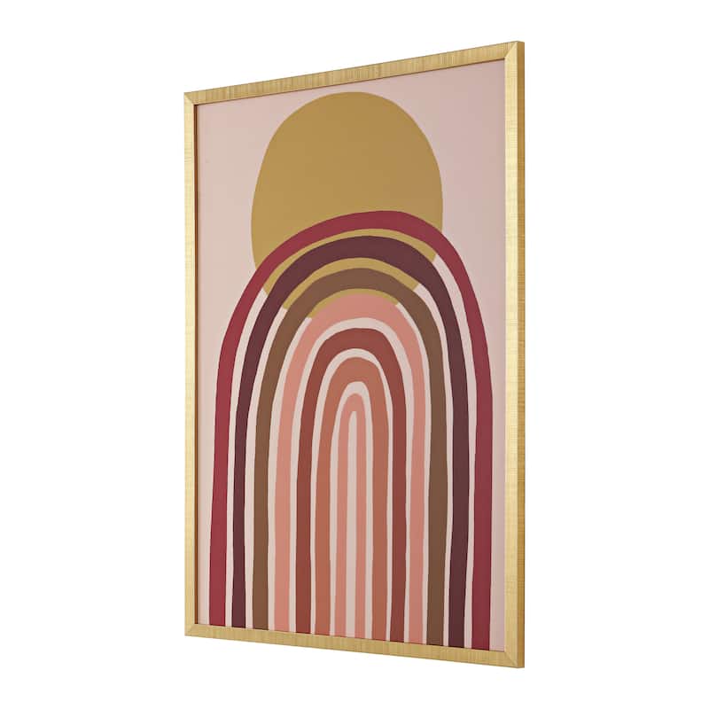 SAFAVIEH Pepa Here Comes The Sun 18 x 24-inch Framed Wall Art