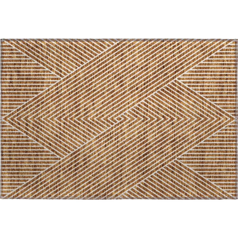 Premium Washable Super Soft Modern Geo Mayfield Rug