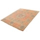 preview thumbnail 4 of 7, ECARPETGALLERY Hand-knotted Jules Serapi Coral Wool Rug - 8'0 x 10'0